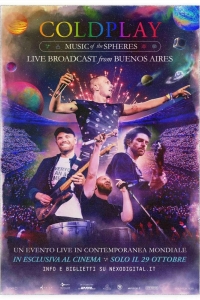 Coldplay: Music of the Spheres, Live broadcast from Buenos Aires